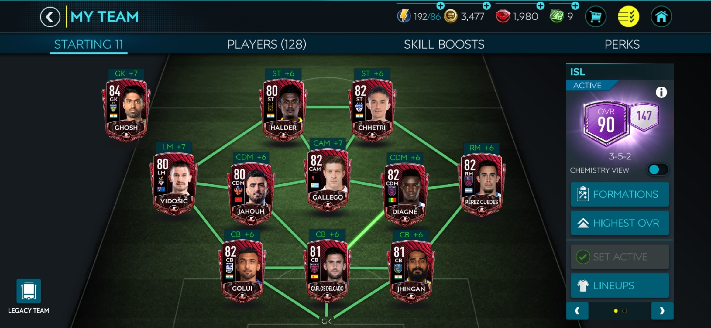 Rating my fifa 21 mobile team. : r/FifaMobile