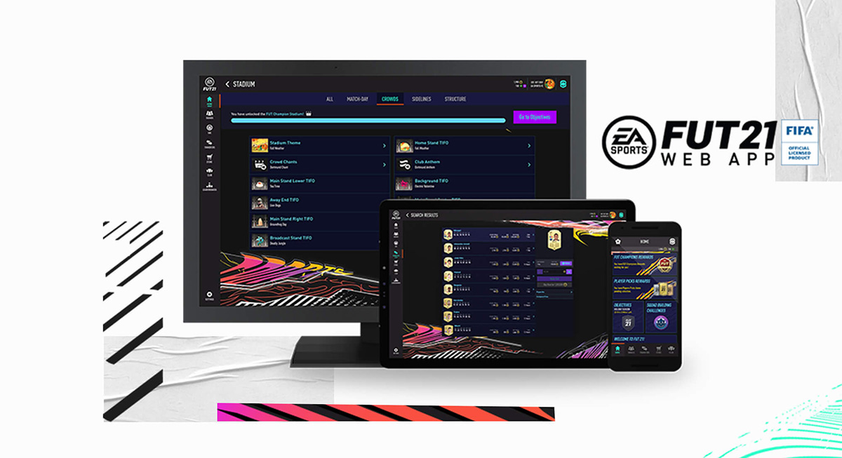 FIFA 21 Ultimate Team Web App, Unlimited Unassigned Items