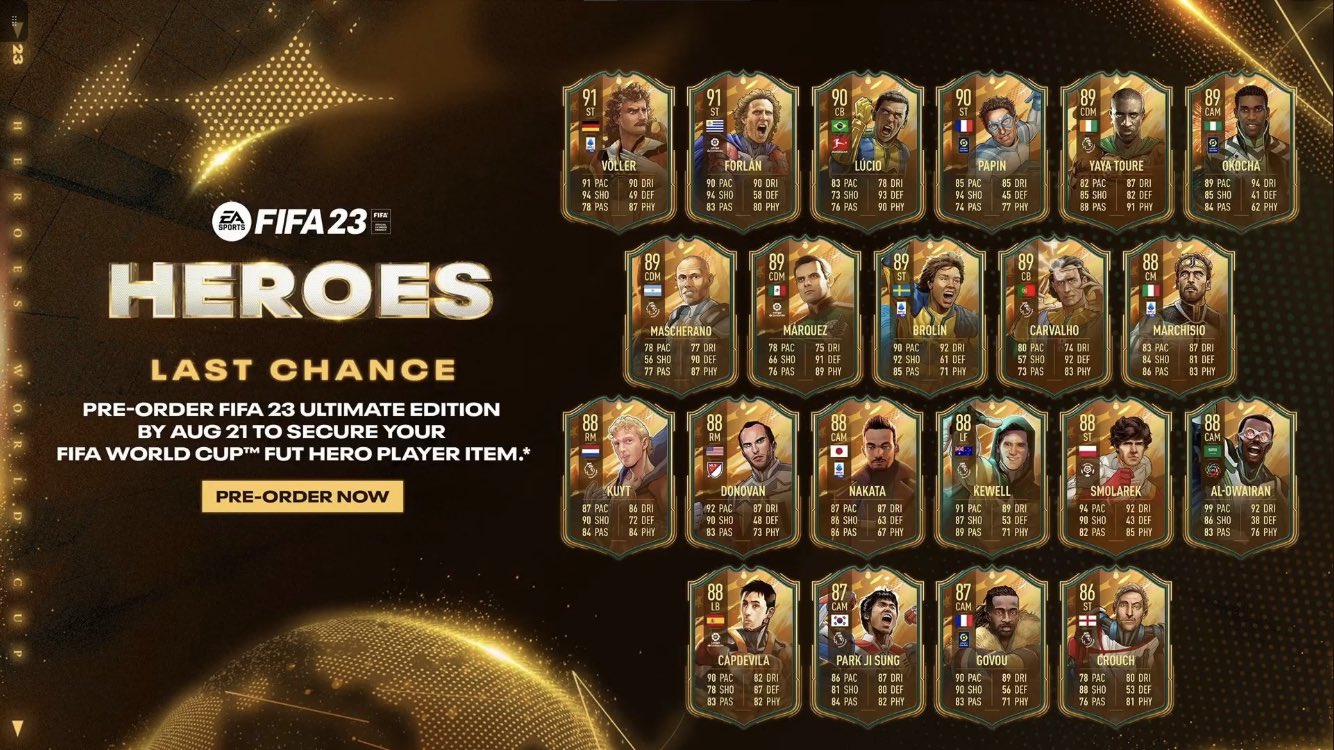 FIFA Mobile Heroes Journey 23 event guide: All rewards, missions, and more