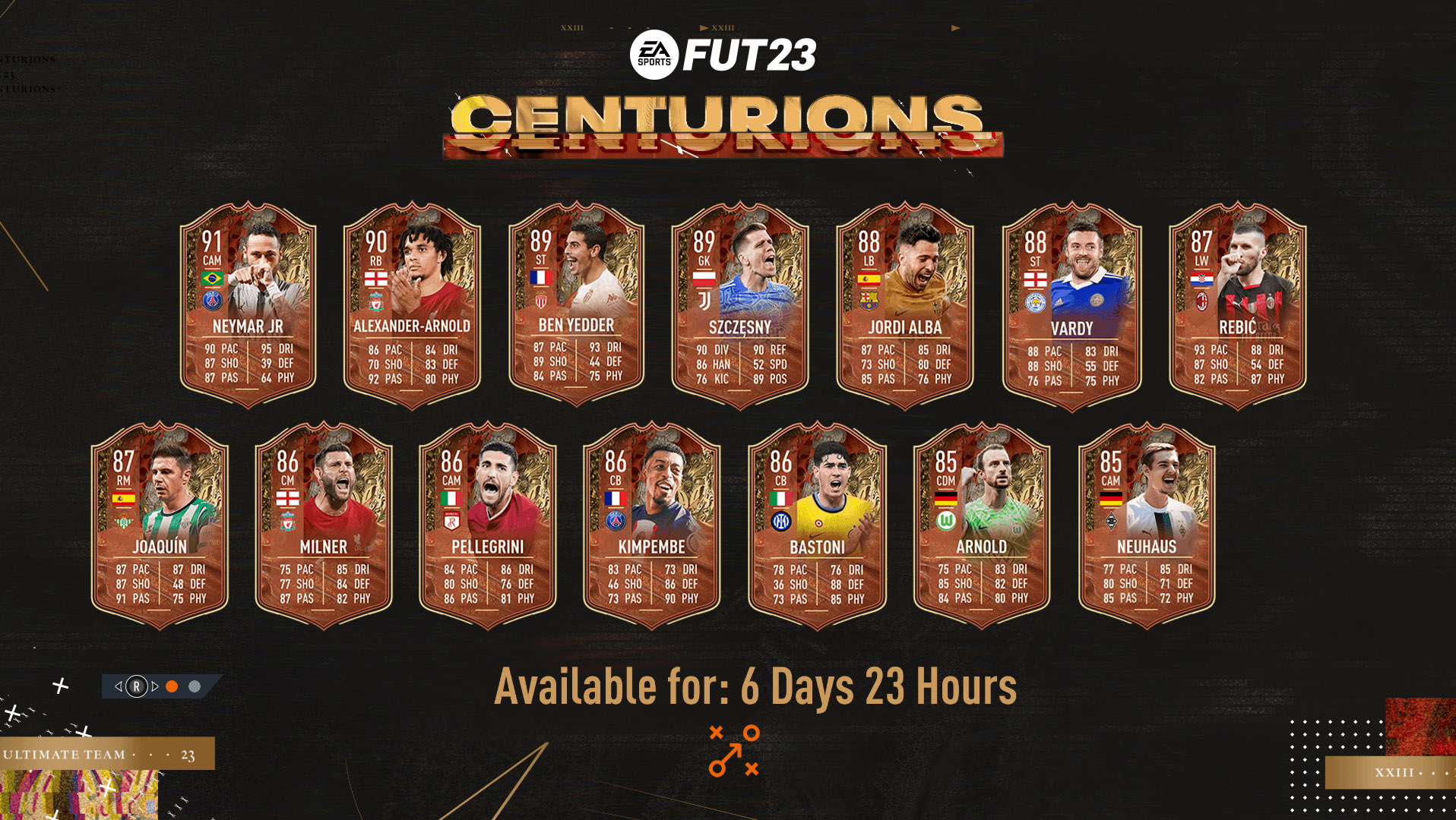 Fifa 23 Centurions Arrive In Ultimate Team Fifa Infinity