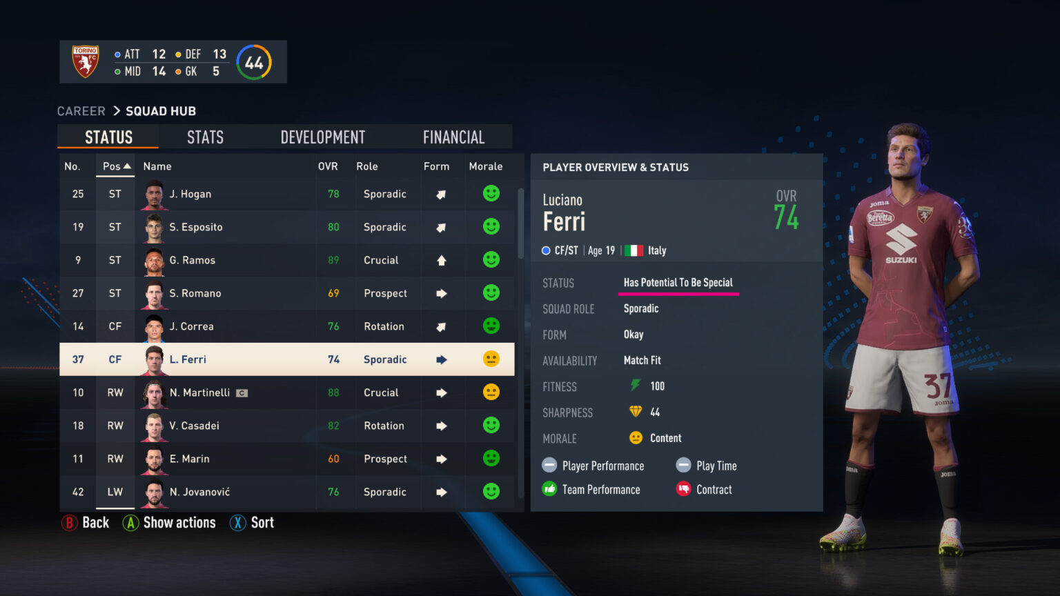 lb fifa 23 career mode potential